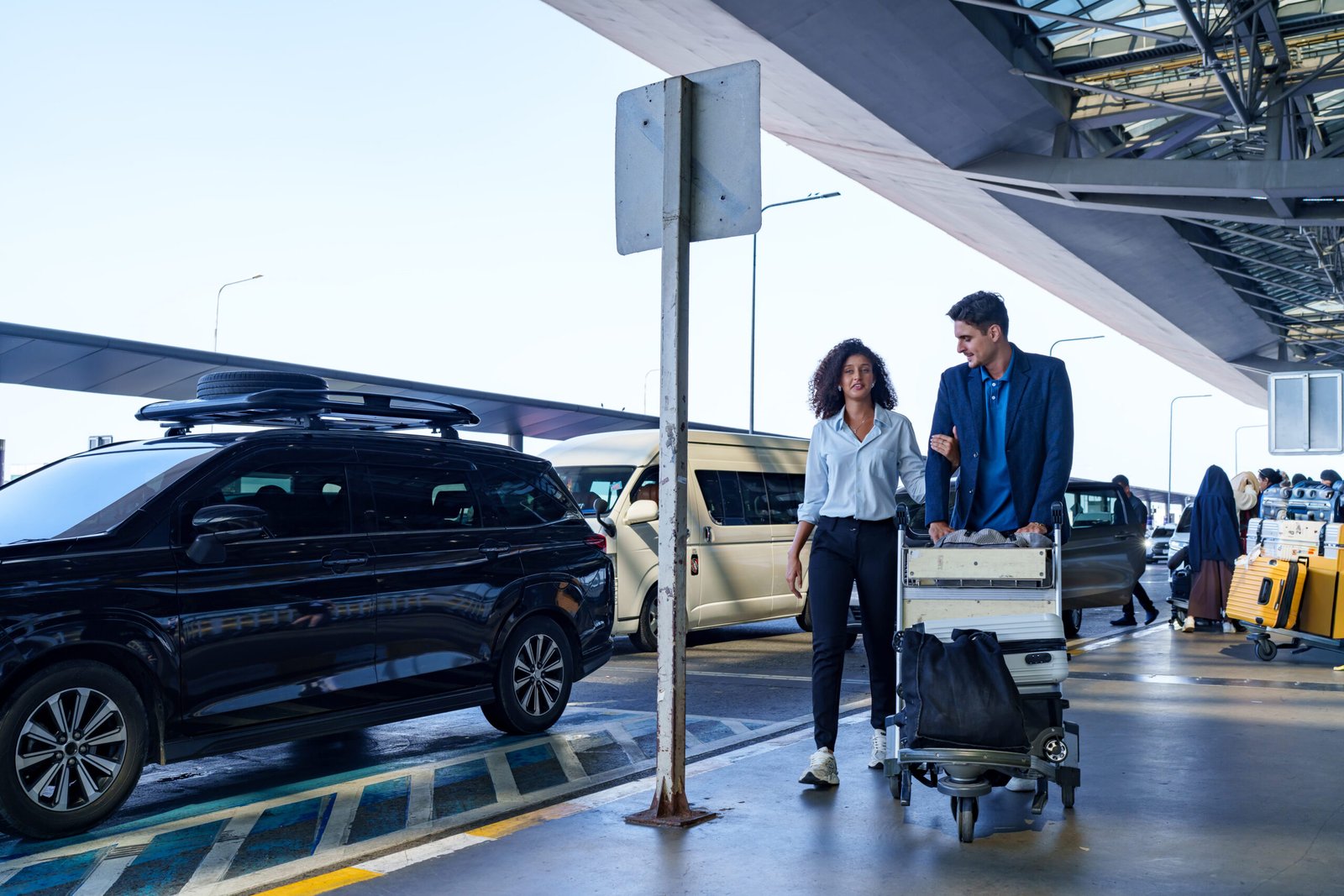 Travellers ready for their UAE trip after visa approval
