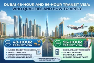 Read more about the article Dubai 48-Hour and 96-Hour Transit Visa: Who Qualifies and How to Apply